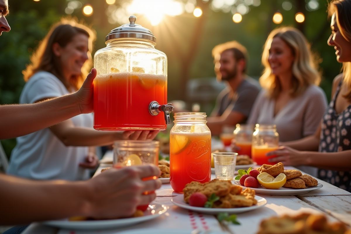cocktail festif